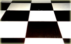 Screenprinted Checkered Flag