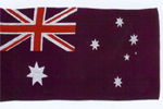 Australian flag beach towel