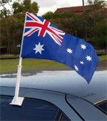 Australian car flag