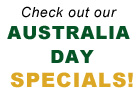 Australia Day Specials!