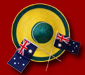 Australia Day flags